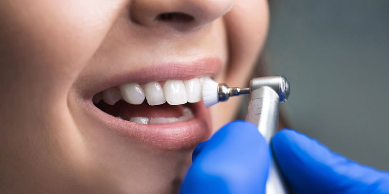 How do dentists treat enamel loss?